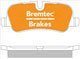 BREMTEC PRO-LINE BRAKE PADS SET RANGE ROVER SPORT 4.4L 2005- BT1651PRO