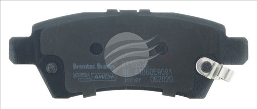 BREMTEC 4WD BRAKE PADS SET NISSAN NAVARA 2.5 2005- BT1653E