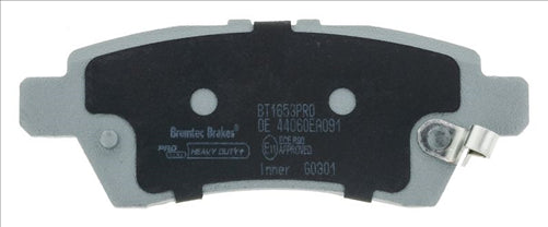BREMTEC PRO-LINE BRAKE PADS SET NISSAN NAVARA 2.5 2005- BT1653PRO
