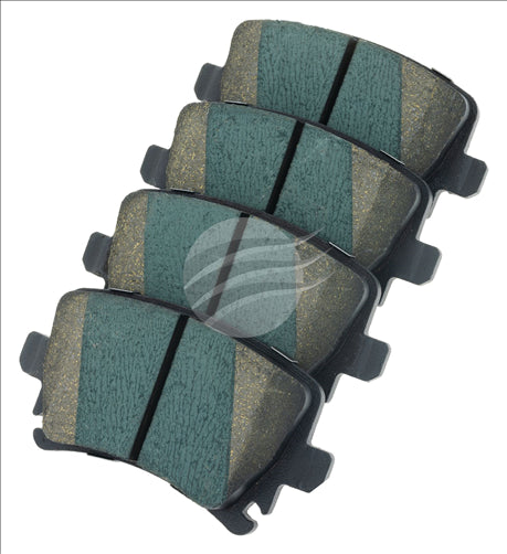 BREMTEC TRADELINE BRAKE PAD SET REAR VOLKSWAGON GOLF MKV 2005- BT1660TS