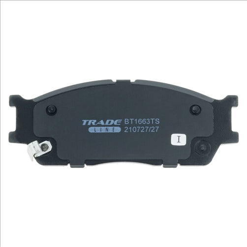 BREMTEC TRADELINE BRAKE PAD SET FRONT KIA RIO 1.4, 1.5 2002-05 BT1663TS