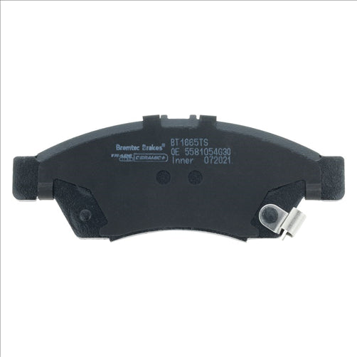 BREMTEC TRADELINE BRAKE PAD SET FRONT SUZUKI LIANA 1.5 RB21 2002- BT1665TS