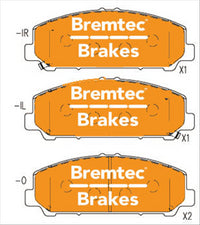 BREMTEC PRO-SERIES ECE R90 HD INFINITI QX80 (Z62) 5.5L 2015- BT16820PRO