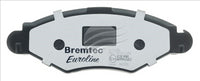 BREMTEC EURO-LINE BRAKE PADS SET PEUGEOT 206 (BOSCH) 1.4i 1999- BT1687ELC