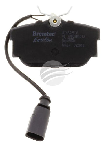 BREMTEC EURO-LINE BRAKE PADS SET BT1692ELC