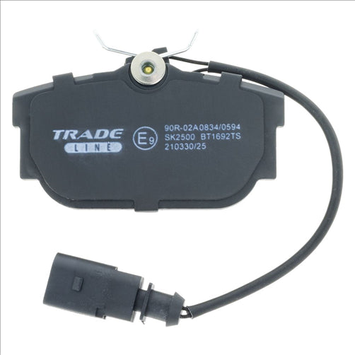 TRADE-LINE BRAKE PADS SET TRANSPORTER T4 15"""" ATE SENSOR BT1692TS