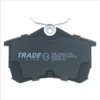 BREMTEC TRADELINE BRAKE PAD SET REAR HONDA EURO CL VI VII 2.3L 2.4L BT1693TS