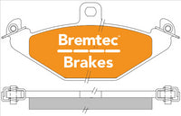BREMTEC EURO-LINE BRAKE PADS SET RENAULT LAGUNA 262MM DIA BT1723ELC