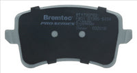BREMTEC PRO-LINE REAR BRAKE PADS SET AUDI Q5 (8R) 3.0V6D 2008- BT1736PRO