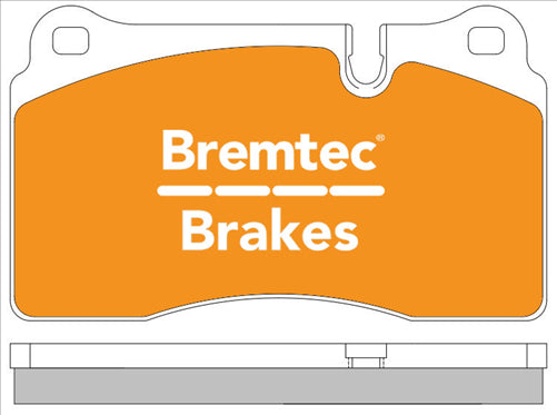 PRO-LINE BRAKE PADS SET RANGE ROVER SPORT LS BREMBO BT1737PRO