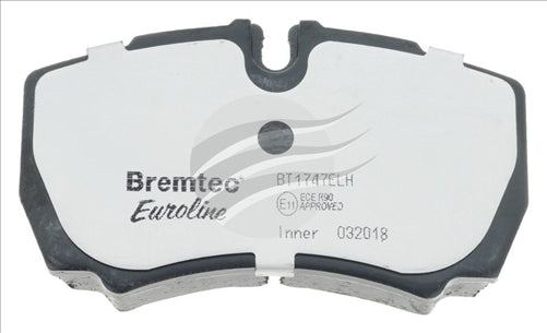 BREMTEC EURO-LINE HD BRAKE PADS SET FORD TRANSIT VM 2.4 AWD BREMBO BT1747ELH