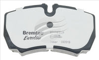 BREMTEC EURO-LINE HD BRAKE PADS SET FORD TRANSIT VM 2.4 AWD BREMBO BT1747ELH