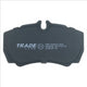 BREMTEC TRADE-LINE BRAKE PADS SET FORD TRANSIT VM 2.4 AWD BREMBO BT1747TS