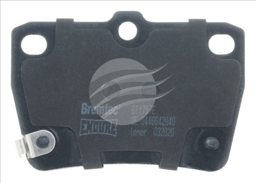 BREMTEC 4WD BRAKE PADS SET TOYOTA RAV4 II 2.0 VVTi 2000- BT1757E