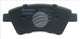 BREMTEC EURO-LINE BRAKE PADS SET RENAULT MEGANE II KMO/1 BT1758ELC