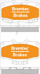 BREMTEC HYBRID-CARBON HIGH PERFORMANCE TOYOTA HILUX 4WD RN105, LN106 BT175EV55