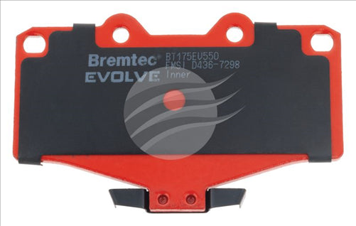 BREMTEC HYBRID-CARBON HIGH PERFORMANCE TOYOTA HILUX 4WD RN105, LN106 BT175EV55