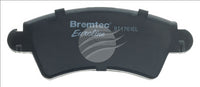 BREMTEC EURO-LINE BRAKE PADS SET PEUGEOT 206 (2A/) 1.6 16V BT1761ELC