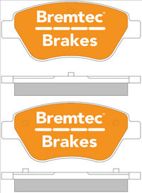 BREMTEC TRADELINE BRAKE PAD SET FRONT PROTON PERSONA 1.6 2008- BT1765TS