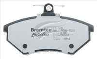 BREMTEC EURO-LINE BRAKE PADS SET AUDI 80 V6 1993-98 BT176ELC