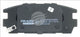 BREMTEC TRADE-LINE BRAKE PAD REAR SET CAPTIVA HYUNDAI TERRACAN BT1776TS
