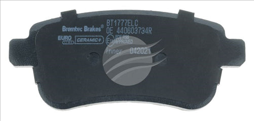 BREMTEC EURO-LINE BRAKE PADS SET RENAULT SENIC III 1.4 BOSCH BT1777ELC