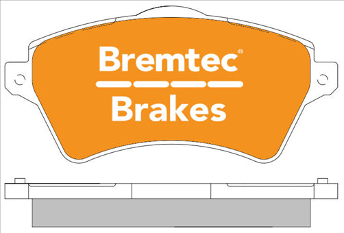 BREMTEC TRADE-LINE BRAKE PADS SET ROVER FREELANDER SE 2002- BT1788TS