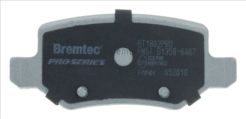 BREMTEC PRO-LINE REAR BRAKE PADS SET MERCEDES A190, A210 (W168) BT1802PRO