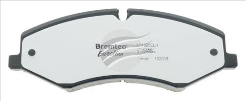 BREMTEC EURO-LINE HD BRAKE PADS SET LANDROVER DISCOVERY III (LM) BT1805ELH