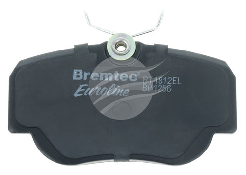 BREMTEC EURO-LINE BRAKE PADS SET MERCEDES W201 C-CLASS 1982-87 BT1812ELC