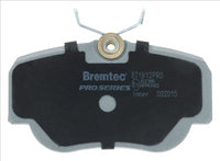 BREMTEC PRO-LINE BRAKE PADS SET MERCEDES W201 C-CLASS 1982-87 BT1812PRO