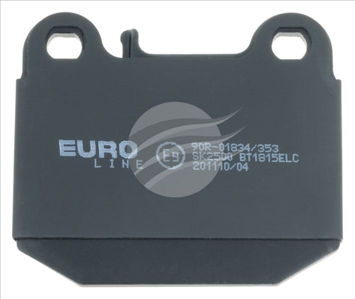 EURO-LINE REAR BRAKE PADS SET MERCEDES ML350 (W163) 1998- BT1815ELC