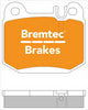 BREMTEC PRO-LINE REAR BRAKE PADS SET MERCEDES ML350 (W163) 1998- BT1815PRO