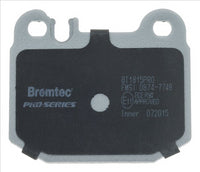 BREMTEC PRO-LINE REAR BRAKE PADS SET MERCEDES ML350 (W163) 1998- BT1815PRO