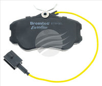 BREMTEC EURO-LINE BRAKE PADS SET ALFA 164 2.0, 2.0TS SENSOR BT1819ELC