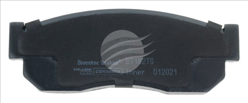 BREMTEC TRADELINE BRAKE PAD SET FRONT NISSAN SUNNY 1981-91 BT182TS