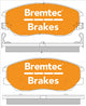 BREMTEC PRO LINE HD CERAMIC+ ZERO DUST HYUNDAI TERRACAN 3.5TD 2006- BT1842PRO