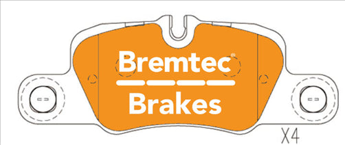 BREMTEC EURO-LINE BRAKE PADS SET BT18450ELC