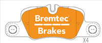 BREMTEC EURO-LINE BRAKE PADS SET BT18450ELC