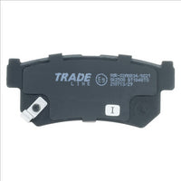BREMTEC TRADELINE BRAKE PAD SET REAR SSANGYONG ACTYON 2.0, 2.3TD BT1848TS