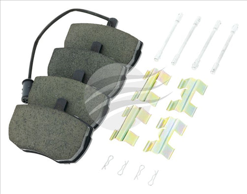 BREMTEC EURO-LINE BRAKE PADS SET DISCOVERY 2.5TDi (With Sensor) BT184ELC
