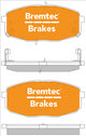 BREMTEC PRO-LINE BRAKE PADS SET HYUNDAI i30 2007- BT1851PRO