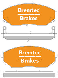 BREMTEC PRO-LINE BRAKE PADS SET KIA SORENTO 2.5D, 3.3V6 BT1852PRO