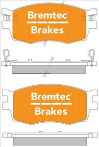 BREMTEC PRO-LINE BRAKE PADS SET HYUNDAI i20 1.2, 1.4, 1.6 BT1877PRO