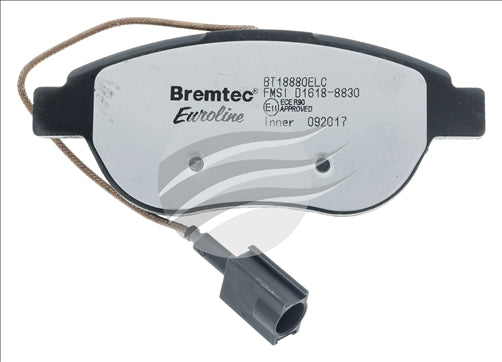 BREMTEC EUROLINE CERAMIC FIAT GRAND PUNTO 1.3, 1.4 TD BT18880ELC