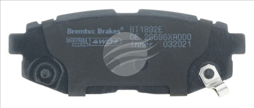 BREMTEC 4WD BRAKE PADS SET SUBARU TRIBECA 2006- BT1892E