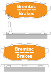 BREMTEC HYBRID-CARBON HIGH PERFORMANCE TOYOTA 86 COUPE (ZN6) 2.0 GT BT1892EV55