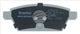 BREMTEC PRO-LINE REAR BRAKE PADS SET MAZDA 6 2.3 MPS GG 2005-11 BT1896PRO