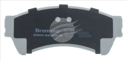 BREMTEC PRO-LINE BRAKE PADS SET MAZDA 6 GH 2007- BT1897PRO