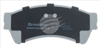 BREMTEC PRO-LINE BRAKE PADS SET MAZDA 6 GH 2007- BT1897PRO